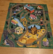 Dywanik mata miasto 70 cm x80 cm