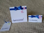 Zestaw zaproszenie śl/winietka/zawieszka