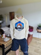 Bluza JHK z kapturem , hoodie , kremowa , roz. M