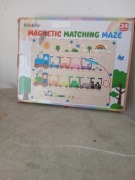 Magnetyczny labirynt kolorów i liczb, magnetyczny labirynt dla dzieci 