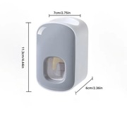 Wyciskacz do pasty do zębów - czarny