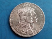 Moneta Srebrna Niemcy Prusy Talar 1861 super stan