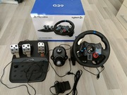 G29 driving force kierownica Logitech + gałka do zmiany biegów