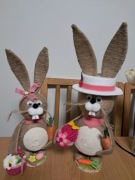 Zajączki wielkanocne własnoręcznie robione 85 zł