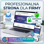 Nowoczesna STRONA INTERNETOWA WWW dla Firmy + LOGO