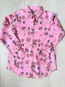 Nowa z metką bluzka koszulowa koszula Primigi różowa kwiaty 140 10 lat