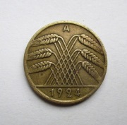 10 Fenigów 1924 r. A.  Niemcy ( Reichspfennig )