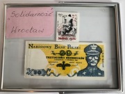 Solidarność Wrocław 30 srebrników + Wyszyński. Oryginał.