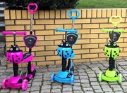 HULAJNOGA BALANSOWA TRÓJKOŁOWA LED DLA DZIECI 5w1