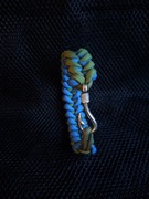 Bransoleta paracord z wędkarskim akcentem 