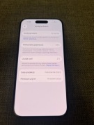 IPhone 15 pro 128gb, 93% bateria, gwarancja