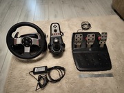 Logitech g27 zestaw ze skrzynia