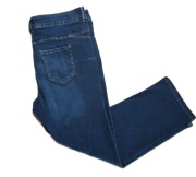 Spodnie jeansowe Next 90% bawełna granatowe plus size rozmiar 6 XL 52 NOWE