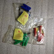 Wtyki bananowe 4mm RS Components 15 szt. NOS (3x5) 444-804/810/832 UK