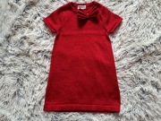 Świąteczna sukienka 98/104 h&m czerwona