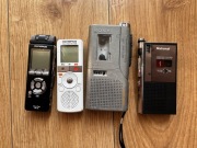 Zestaw dyktafonów – Olympus, Sony, National