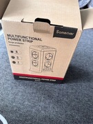 Przedłużacz Wieża Zasilająca Listwa Pionowa - USB, USB C,kontakt on/off