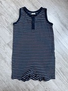 H&M rampers dziecięcy 80 cm organiczna bawełna niemowlęcy bez rękawów body