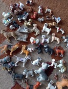 Zestaw figurek psów pies 50 szt