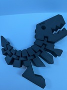 Duży Flexi dino - czarny