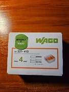 ZŁĄCZKA WAGO 221-413 SZYBKOZŁĄCZKA 3x4mm 50 SZT, Okazja!!
