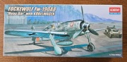 ACADEMY 12498 FOCKEWULF Fw-190A8 [Heinz Bar] with KUBELWAGEN