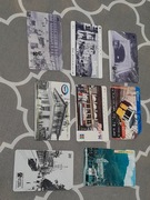 Zestaw kart telefonicznych tramwaje zagranica