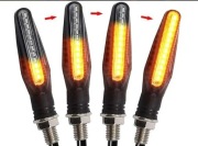 Kierunkowskazy Motocyklowe LED Quad Cross Pływające Dynamiczne.