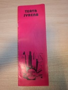 Program Teatr Syrena Broadway róg Litewskiej 1990 Ładysz Korsakówna