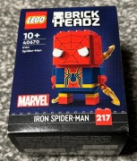 lego brickheadz 40670 - iron spider man
