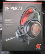 Słuchawki nauszne, przewodowe SNIPER 7.1.