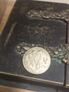 Sprzedam chyba Francja moneta 100 francs z 1909 roku wykopki monet 