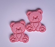 Dwa misie z masy cukrowej 