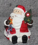 Interaktywna figurka Św.Mikołaja LED