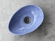 Owalna umywalka rękodzieło