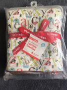 NOWY kocyk Skip Hop Alphabet Zoo z metką – bawełna i plusz