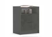 Meblik Komoda concrete dark
