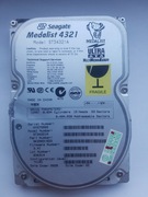 Dysk 3,5'' IDE ATA Seagate ST34321A 4,3 GB Retro