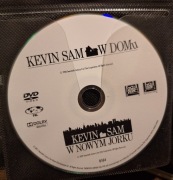 Kevin sam w domu Kevin sam w Nowym Jorku 2 filmy DVD bez pudełka 