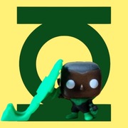Green Lantern John Stewart Kinder Joy Funko POP seria DC Comics