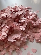 Konfetti ślubne, Dekoracja na wesele, Konfetti różowe do balonów Urodziny