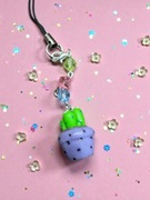 Ręcznie robiony charms z modeliny – kaktus