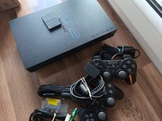 Konsola PlayStation 2 Classic Fat 2x Dualschock 2 karta Sony okablowanie 