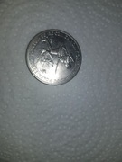 Moneta 500 zł " 50 rocznica wojny obronnej Narodu Polskiego  1939 - 1989"