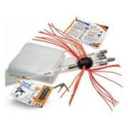 Obrotowy zestaw do czyszczenia komina od dołu wiertarką 10m Tajfun