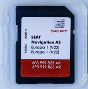 Aktualizacja map MIB2 Seat 6P0 EU 2026