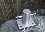 Poler cumowniczy pomostowy podstawa aż 8mm 