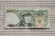 50 zł Karol Świerczewski 1988 r. seria KG 0905409