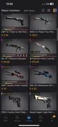 Skiny Falchion knife lore, m4 player two, p25