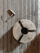 Uchwyt tokarski 250 mam + klucz 